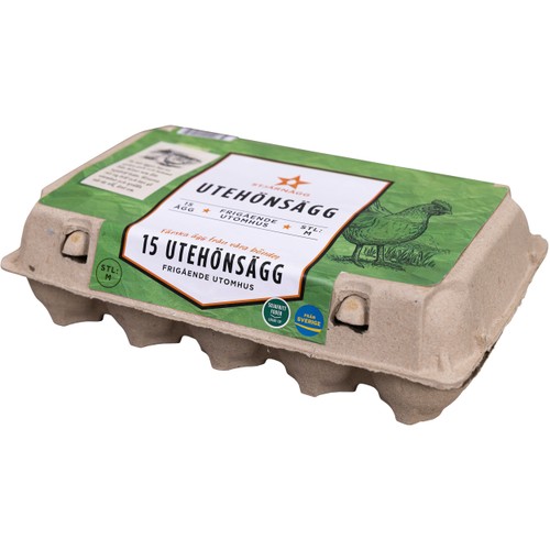 Utehönsägg M 15-p Stjärnägg