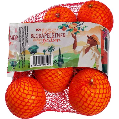 Blodapelsin Tarrocco 1kg Klass 1 ICA
