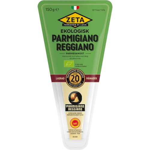 Parmesan Parmigiano reggiano Ekologisk 150g Zeta