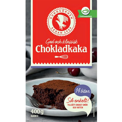 Chokladkaka 400g Kungsörnen
