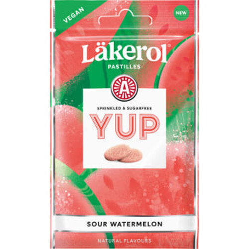 Pastill YUP Vattenmelon 30g Läkerol