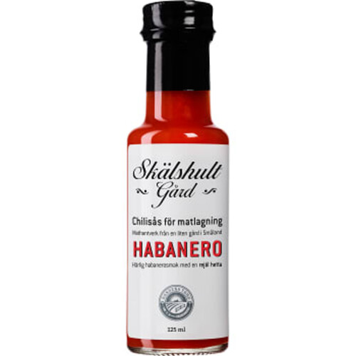 Chilisås Red savina 125ml Skälshults Gård