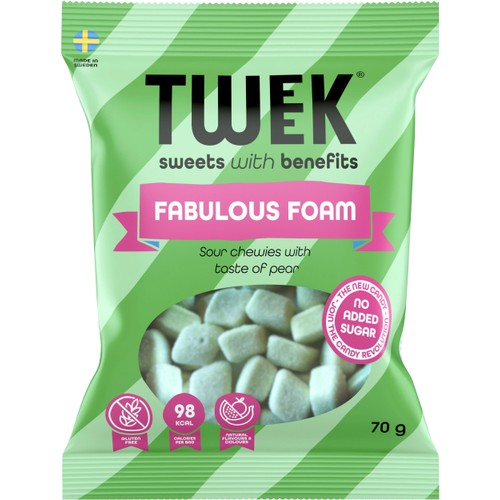 Godis Fabulous Foam 70g Tweek