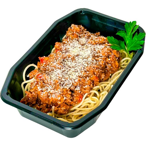 Spaghetti Med Köttfärssås Och Paesano ca 420g ICA Kvantum Lerum