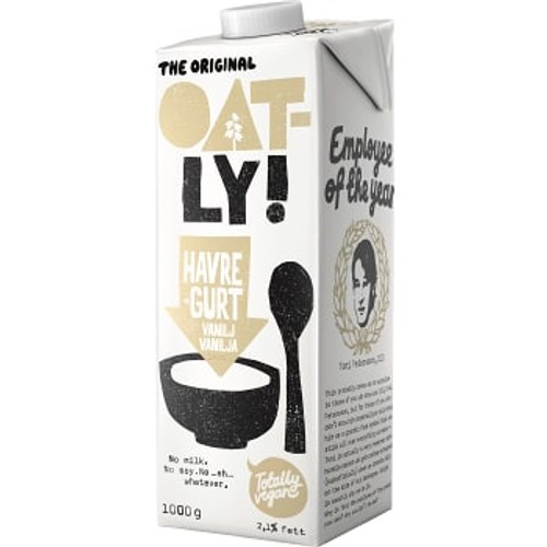 Havregurt Vanilj 2% 1l Oatly