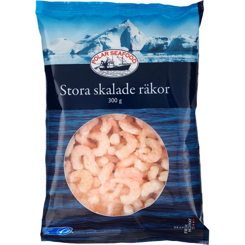 Räkor Skalade 300g Polar Seafood AB