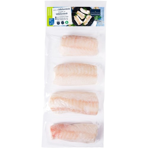 Ryggfilè stillahavstorsk Fryst 500g Royal Greenland