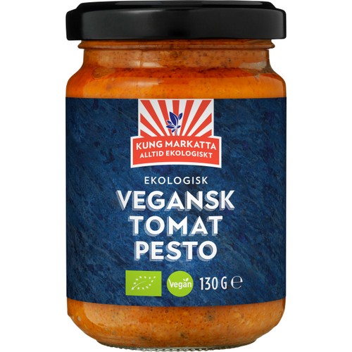 Tomatpesto Vegansk och Ekologisk Kung markatta