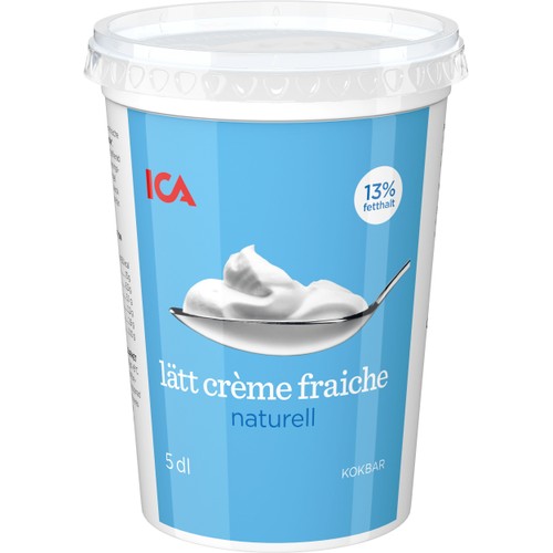 Crème fraiche Lätt 13% 5dl ICA