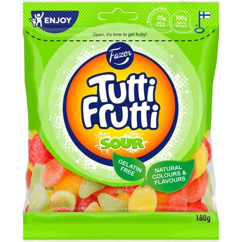 Tutti Frutti Sour 180g Fazer