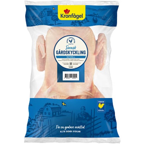 Gårdskyckling ca 1,2kg Kronfågel