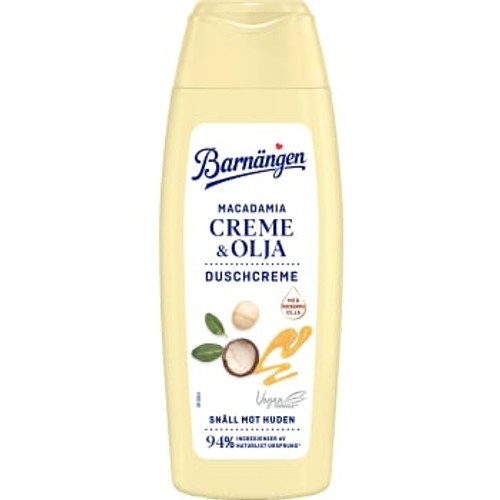 Duschcreme Creme & Olja Macadamia 250ml Barnängen