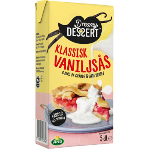 Vaniljsås Klassisk 10% 5dl Dreamy Dessert