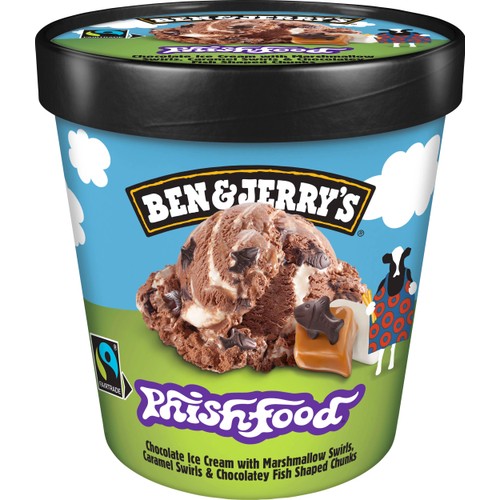 Glass Phish food 465ml Ben & Jerrys