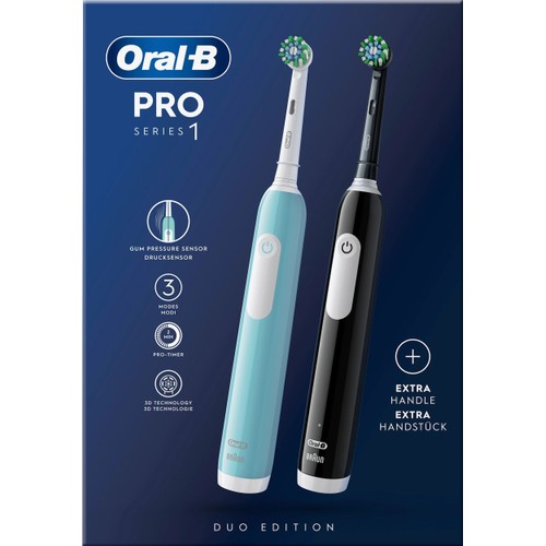 Pro1 Duo Black / Turquoise Oral-B