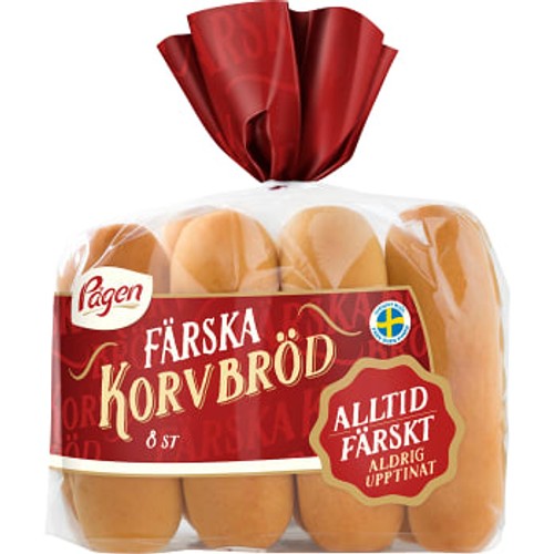 Korvbröd 8-p 336g Pågen