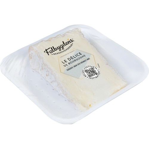 Dessertost Délice de Bourgogne vitmögelost ca140g Falbygdens rekomm.