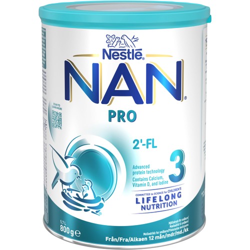 Mjölkersättning Nan Pro 3 1år 800g Nestle