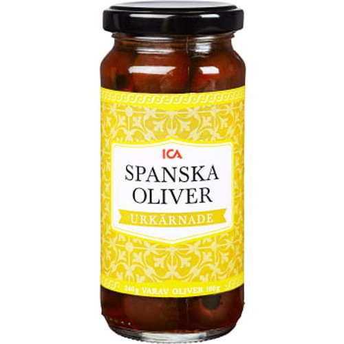Oliver Spanska Svarta Urkärnade 240g ICA