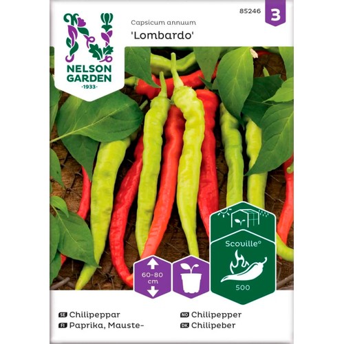 Chilipeppar Lombardo 1-p Nelson Garden