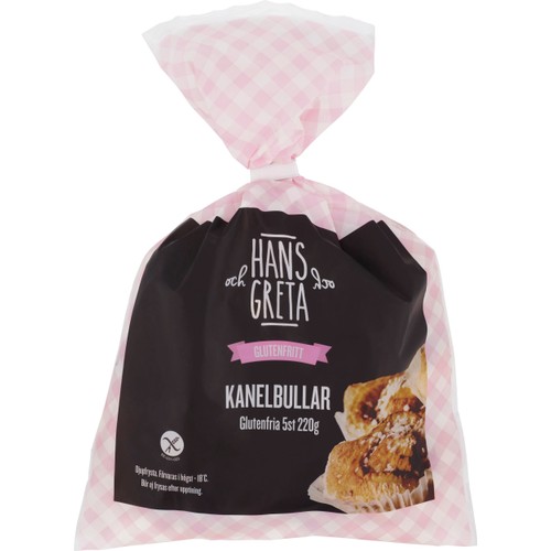 Kanelbullar Glutenfri Fryst 220g Hans & Greta