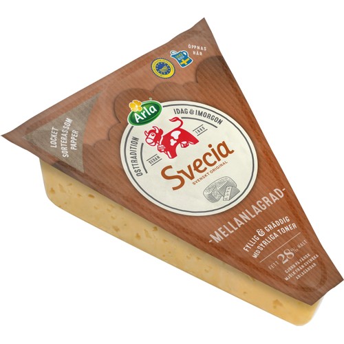 Svecia ost mellan ca 710g Arla Ko®