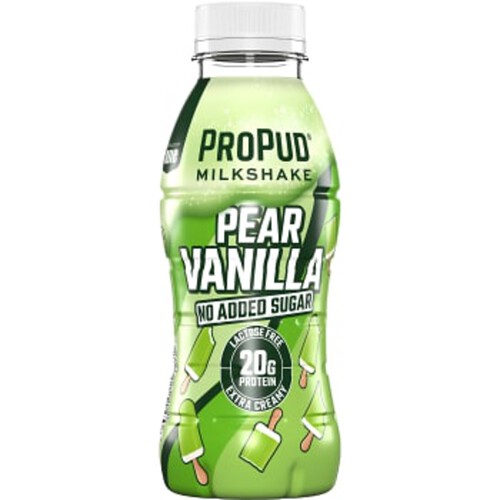 Proteinmilkshake ProPud Päron Vanilj 1,5% 330ml Njie