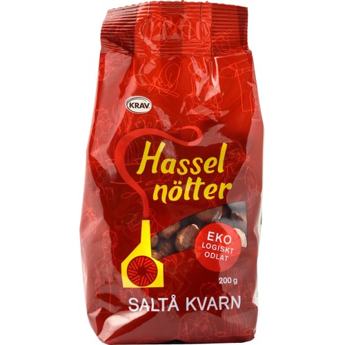 Hasselnötter 200g KRAV Saltå Kvarn