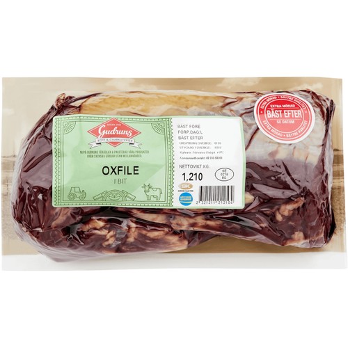 Oxfilé i Bit ca 750g Gudruns