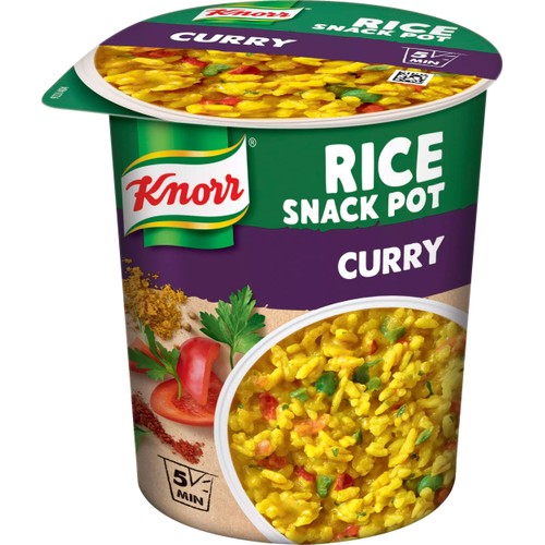 Ris Curry Snack pot 87g Knorr
