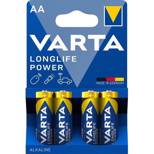 Batteri Longlife power AA 4-p