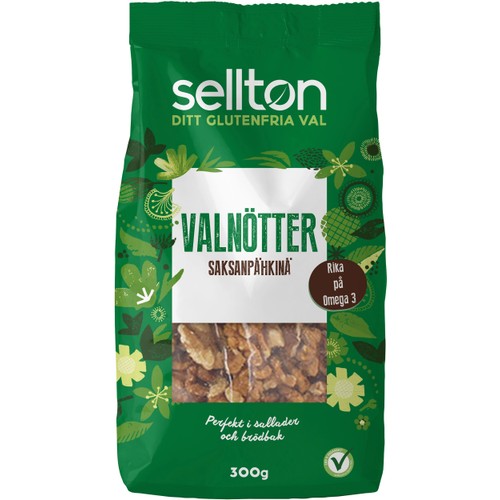 Valnötter 300g Sellton