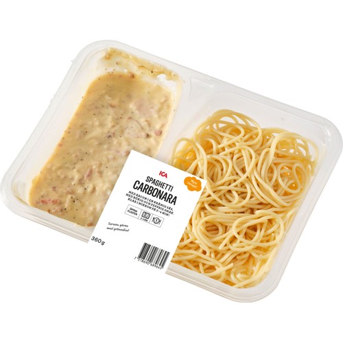 Färdigmat Spaghetti Carbonara 360g ICA