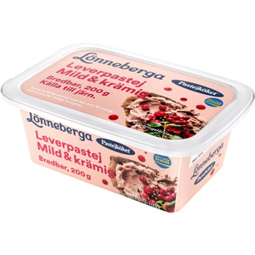 Leverpastej mild & krämig 200g Pastejköket