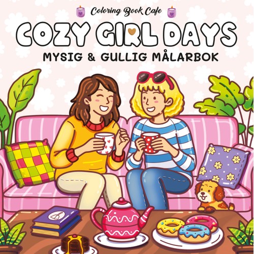 Målarbok : Cozy Girl Days