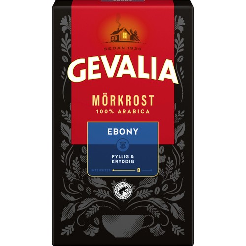 Bryggkaffe Mörkrost Ebony 425g Gevalia