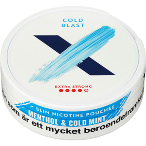 Nikotinpåse Cold Blast Extra 15,4g ZoneX