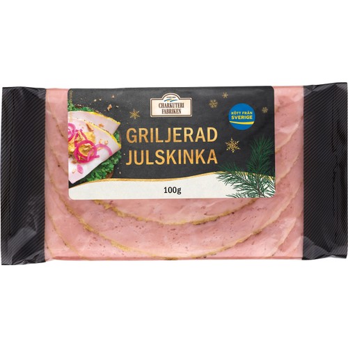Julskinka Griljerad Skivad 100g Charkuterifabriken