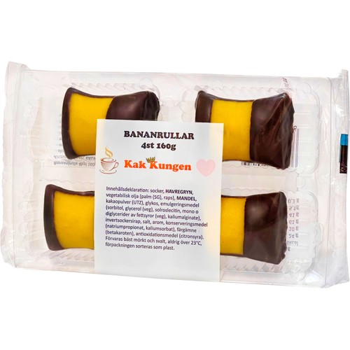 Bananrullar 160g Kak Kungen