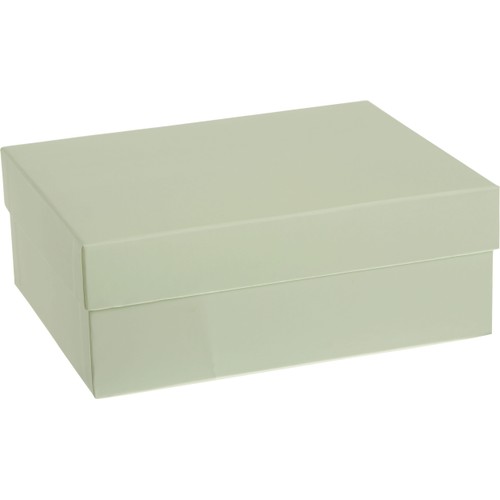 Presentbox Mellan Grön 16x20x7,5cm