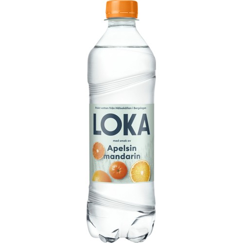 Kolsyrat vatten Apelsin Mandarin 50cl Loka