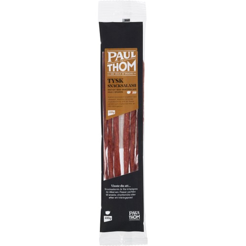 Snacksalami Tysk 100g PAUL och THOM