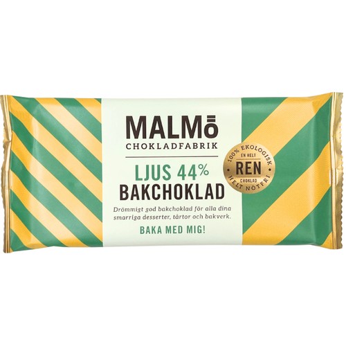Bakchoklad Ljus Malmö Chokladfabrik