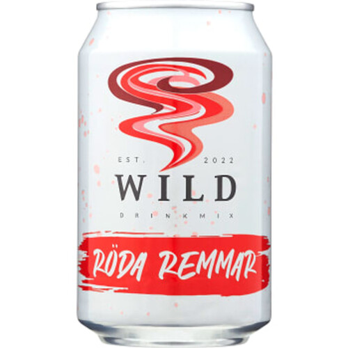 Drinkmix Röda Remmar 33cl Wild Drinkmix