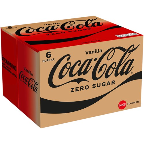 Kolsyrad läskedryck Vanilla 6p 198cl Coca-Cola