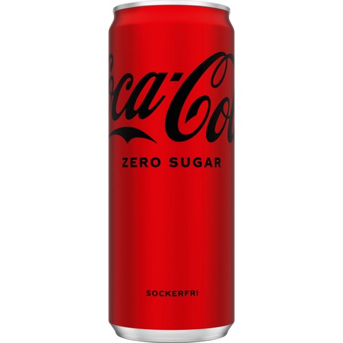 Läsk Cola Zero 33cl Coca-Cola