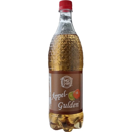 Kolsyrad läskedryck Äppelgulden 1l Mora Bryggeri