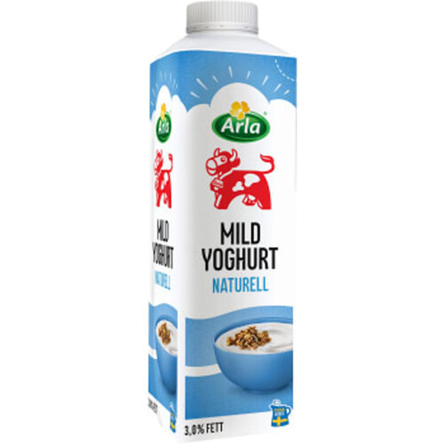 Mild Yoghurt Naturell 3% 1000g Arla Ko®