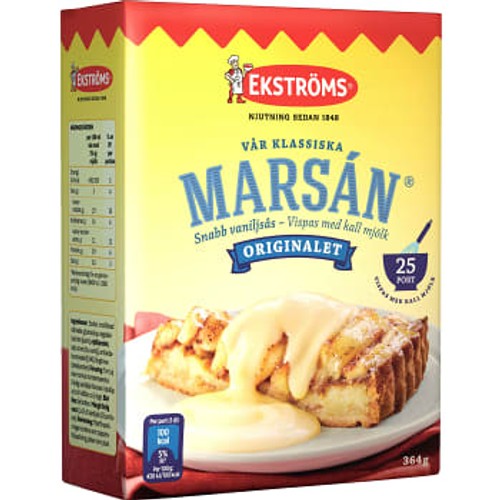 Marsán Vaniljsås Snabb 364g Ekströms