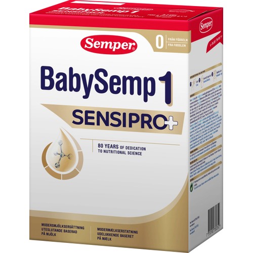Modersmjölksersättning BabySemp 1 Sensipro+ 0m 700g Semper